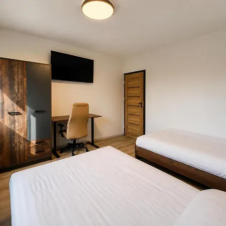 דירה Garnizon Spacious 4-separate With Balcony 2 Bathrooms And 2 Parking Spaces גדנסק